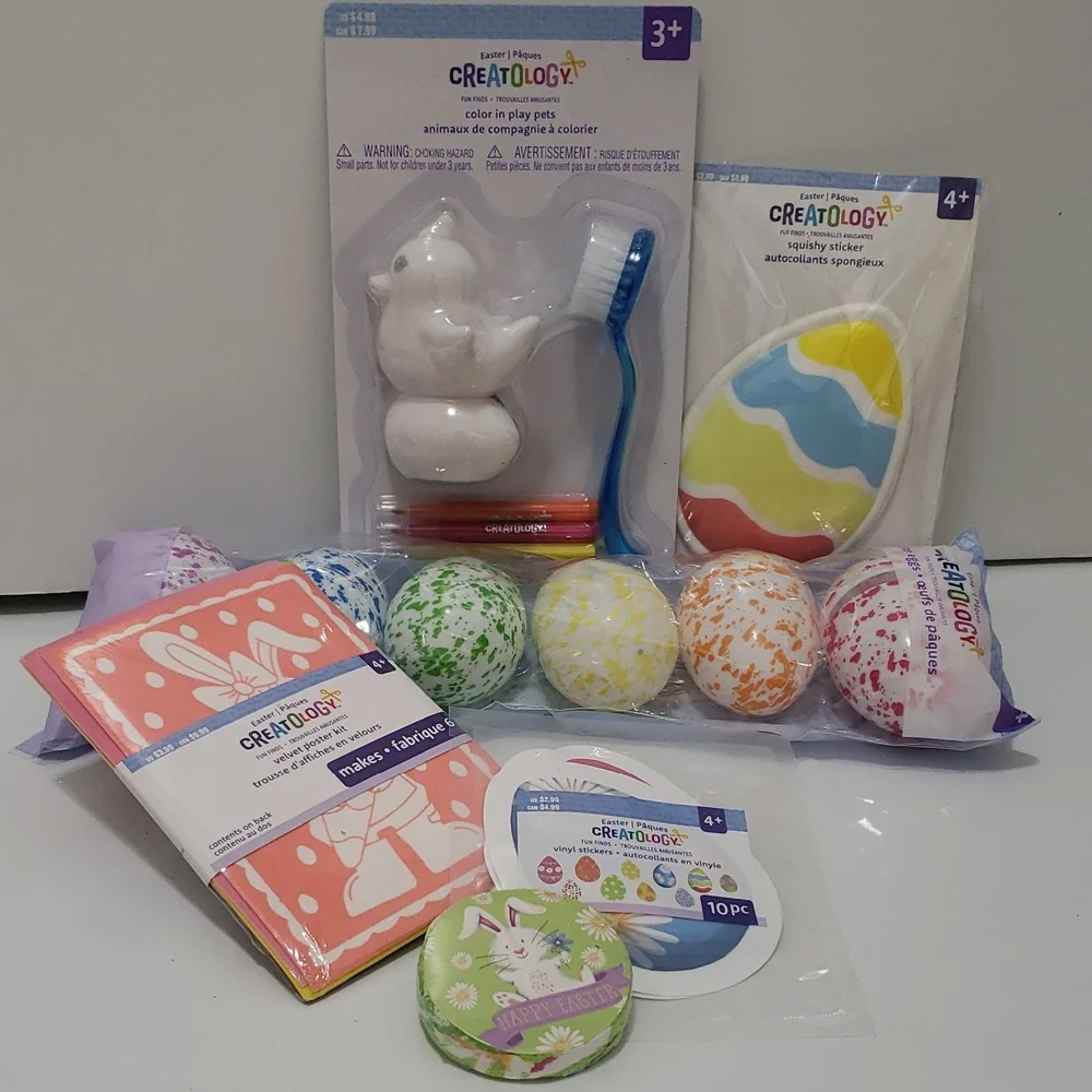 NWT Easter Basket Filler Craft Kit - Multicolor